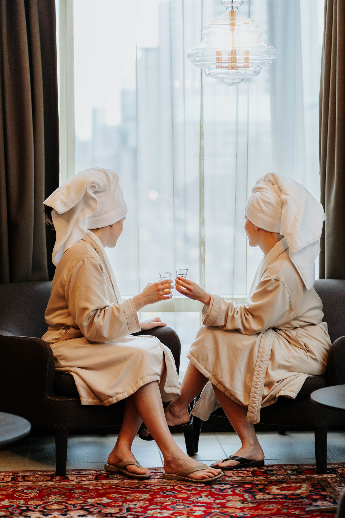 Cheers to spa day